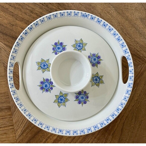 Vintage Figgjo LOTTE Turi-Design Market Casserole Dish Made in Norway Blue - Picture 5 of 11